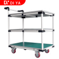 DY-T108 Hand Trolley/workshop trolley  Lean Pipe Industrial Tote  Cart  In Warehouse or Workshop
